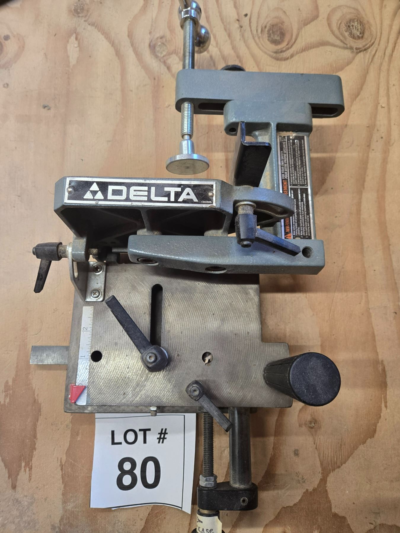 Delta Precision Components DELTA PRECISION TOOL ATTACHMENT / DRILL PRESS ACCESSORY