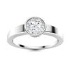 Image 1 : Gold & Brilliant White Diamond 1 Cts Ring - E/VVS