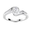 Image 1 : Gold & Brilliant White Diamond 2.50 Cts Ring - E/VVS