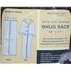Image 2 : NEW ULTRA SOFT COMFORT SNUG SACK ROBE 62" X 67"