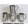 Image 1 : FINE ENGLAND PEWTER MUGS