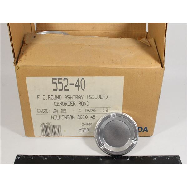 HUGE LOT OF TINFOIL ASHTRAYS