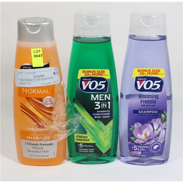 3PCS ALBERTA 305 SHAMPOO ASSORTED