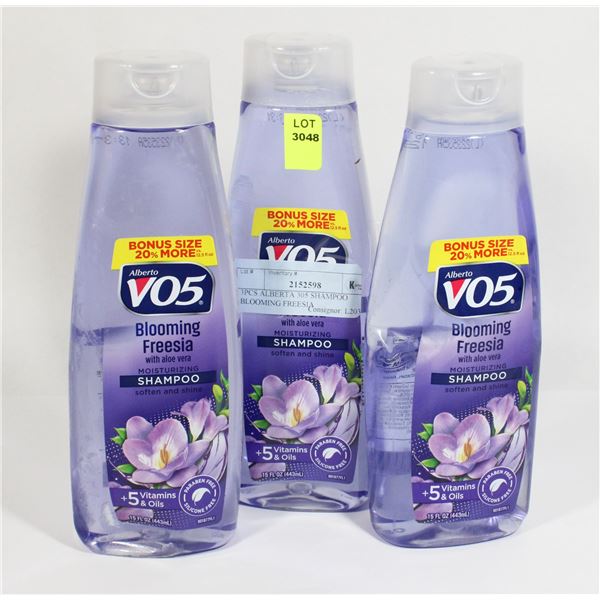 3PCS ALBERTA 305 SHAMPOO BLOOMING FREESIA