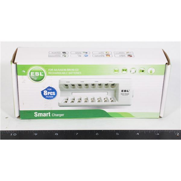 NEW (OPEN BOX) EBL SMART CHARGER FOR AA,AAA,