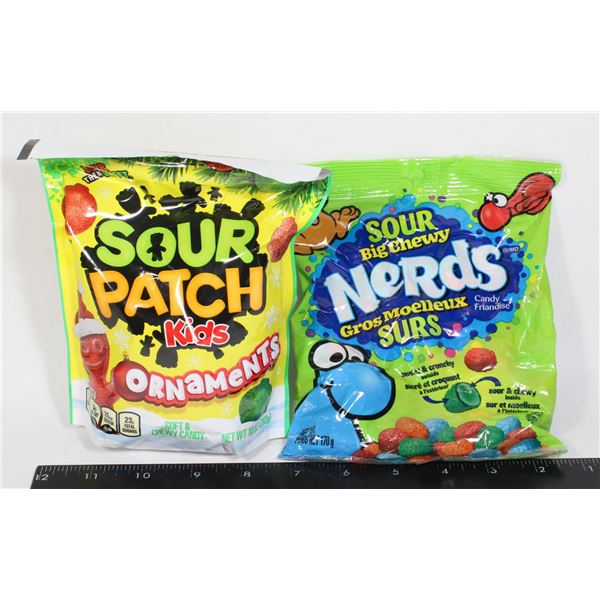 NERDS & SOUR PATCH KIDS