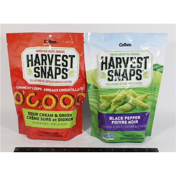HARVEST SNAPS SOUR CREAM ONION & BLACK PEPPER
