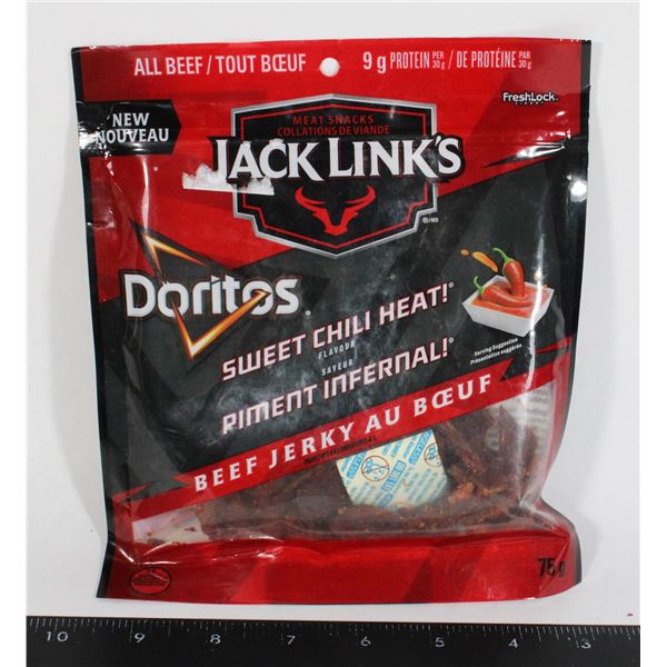 JACK LINK'S SWEET CHILI HEAT DORITOS BEEF JERKY
