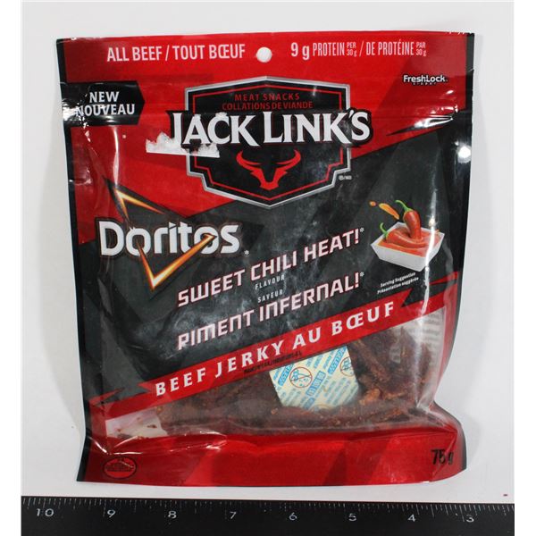 JACK LINK'S SWEET CHILI HEAT DORITOS BEEF JERKY