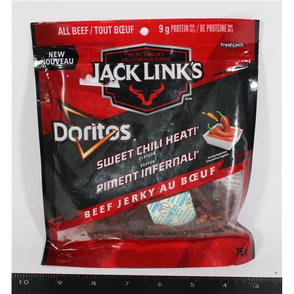 JACK LINK'S SWEET CHILI HEAT DORITOS BEEF JERKY