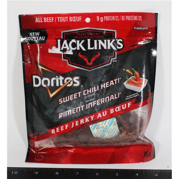 JACK LINK'S SWEET CHILI HEAT DORITOS BEEF JERKY