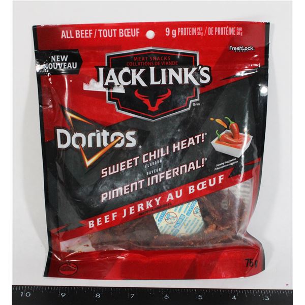 JACK LINK'S SWEET CHILI HEAT DORITOS BEEF JERKY