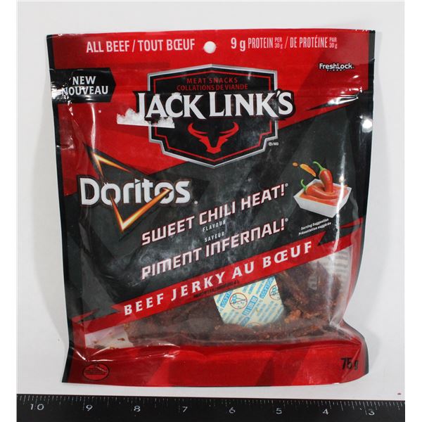 JACK LINK'S SWEET CHILI HEAT DORITOS BEEF JERKY