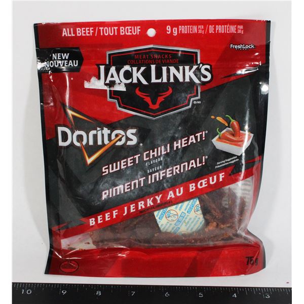 JACK LINK'S SWEET CHILI HEAT DORITOS BEEF JERKY