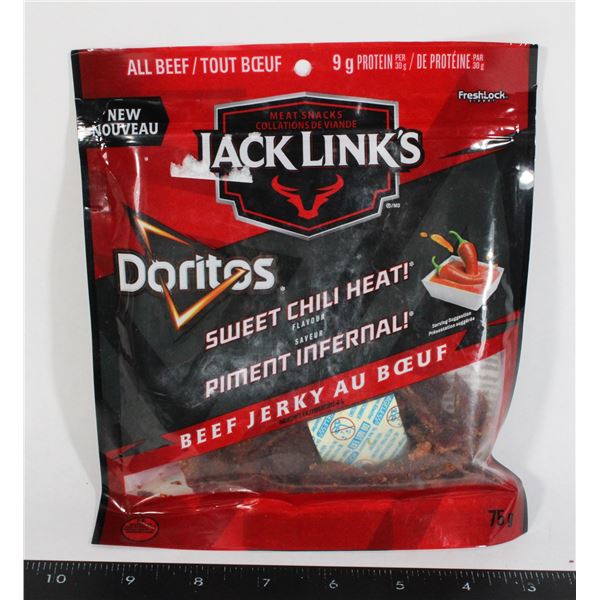 JACK LINK'S SWEET CHILI HEAT DORITOS BEEF JERKY