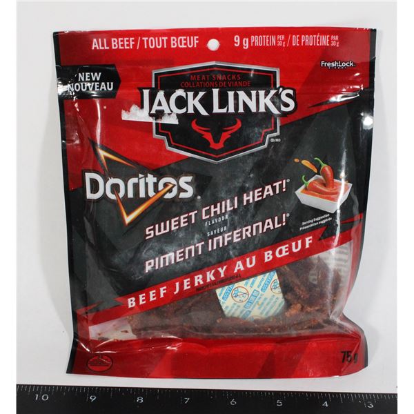 JACK LINK'S SWEET CHILI HEAT DORITOS BEEF JERKY