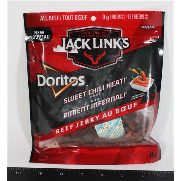 JACK LINK'S SWEET CHILI HEAT DORITOS BEEF JERKY