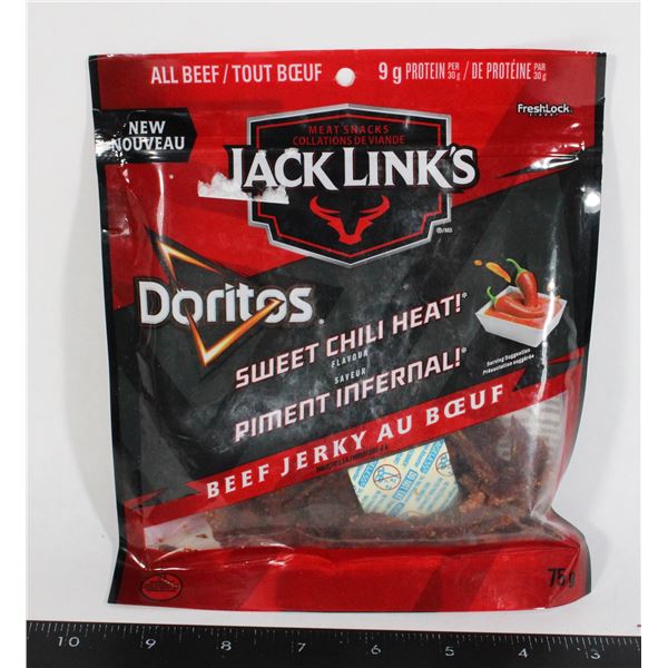 JACK LINK'S SWEET CHILI HEAT DORITOS BEEF JERKY