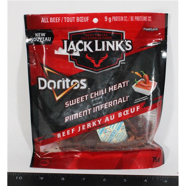 JACK LINK'S SWEET CHILI HEAT DORITOS BEEF JERKY