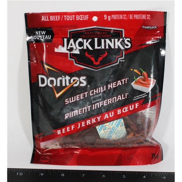JACK LINK'S SWEET CHILI HEAT DORITOS BEEF JERKY
