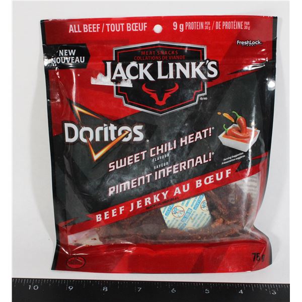 JACK LINK'S SWEET CHILI HEAT DORITOS BEEF JERKY