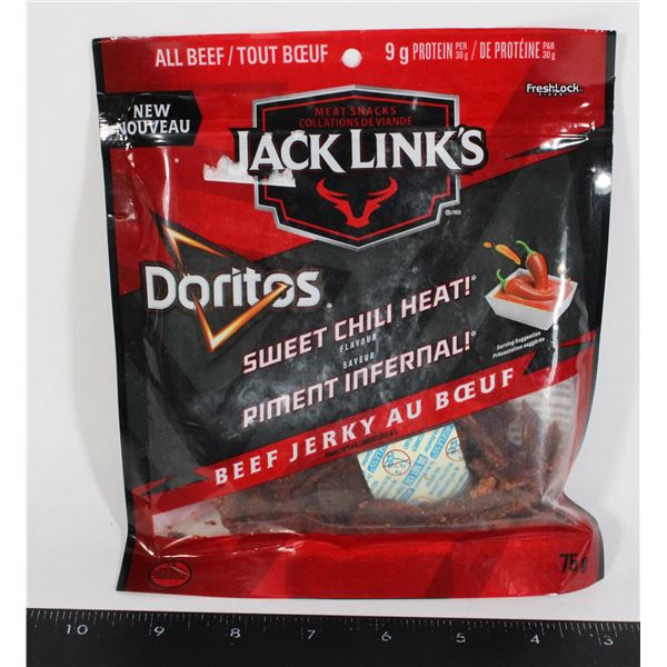 JACK LINK'S SWEET CHILI HEAT DORITOS BEEF JERKY