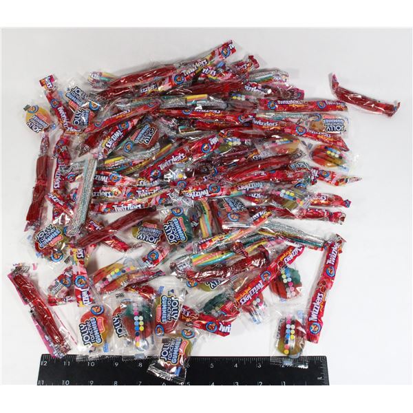 LARGE LOT OF JOLLY RANCHER GUMMIES AND OTHER