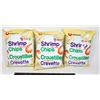 Image 1 : THREE BAGS OF SHRIMP FLAVOURED CHIPS