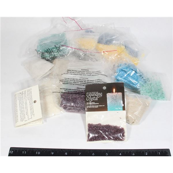 EXPANDING CRYSTALS ASSORTED COLORS FOR CANDLES
