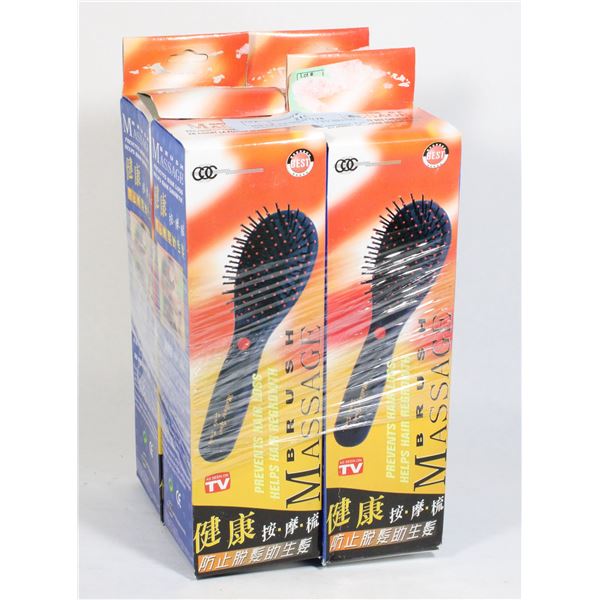 4PK OF AS SEEN ON TV BRUSH MASSAGE