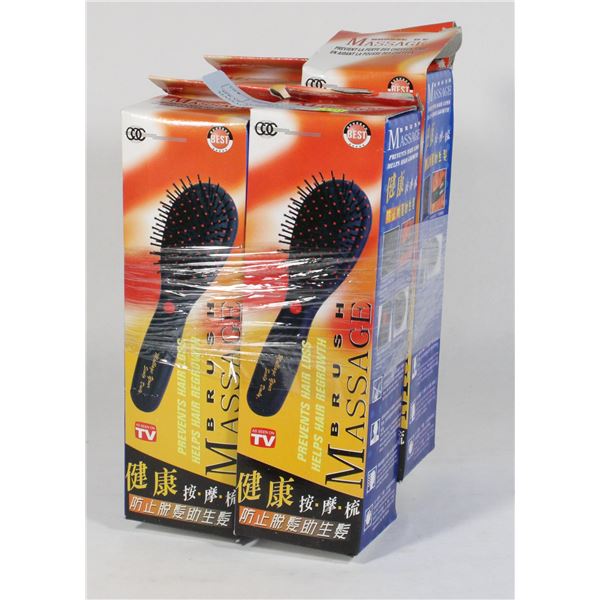 4PK OF AS SEEN ON TV BRUSH MASSAGE