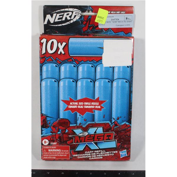 OPENED BOX - NERF MEGA XL DART REFILL