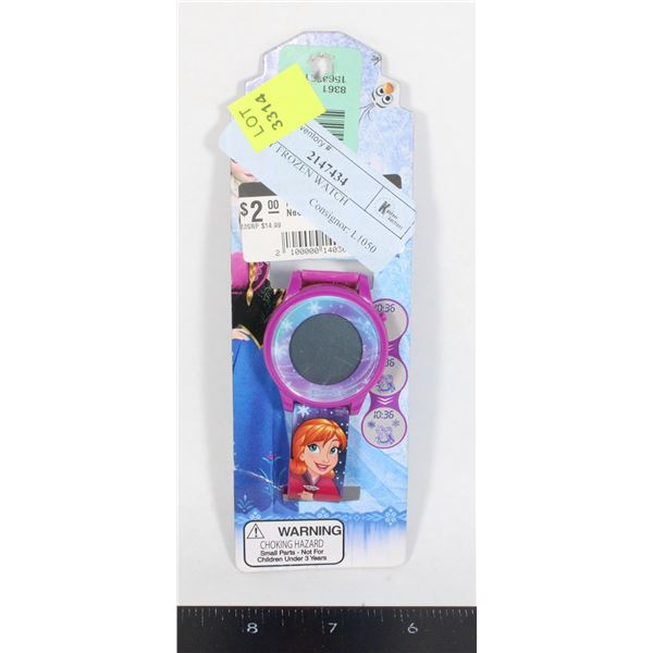 DISNEY FROZEN WATCH (DEAD BATTERY)