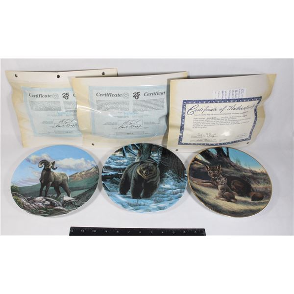 BOX OF 3 VINTAGE COLLECTOR FINE CHINA