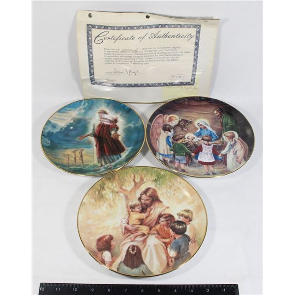 BOX OF 3 VINTAGE COLLECTOR FINE CHINA