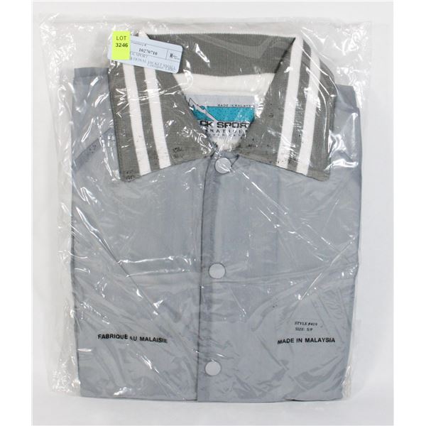 NEW HACK SPORT INTERNATIONAL JACKET SMALL GRAY