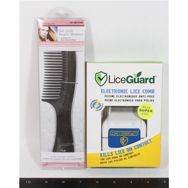 ELECTRIC LICE COMB LICE GUARD WITH COMB NEW