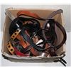 Image 1 : GIANT BOX OF NEW BELTS, ASSORTED SIZES AND STYLES
