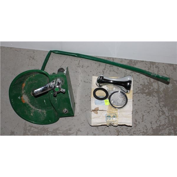 NEW FAUCET AND OUTDOOR WATER FAUCET