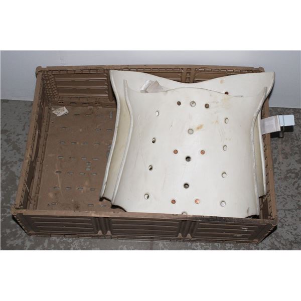 2 HOCKEY/SPORTS CHEST GUARD PADS