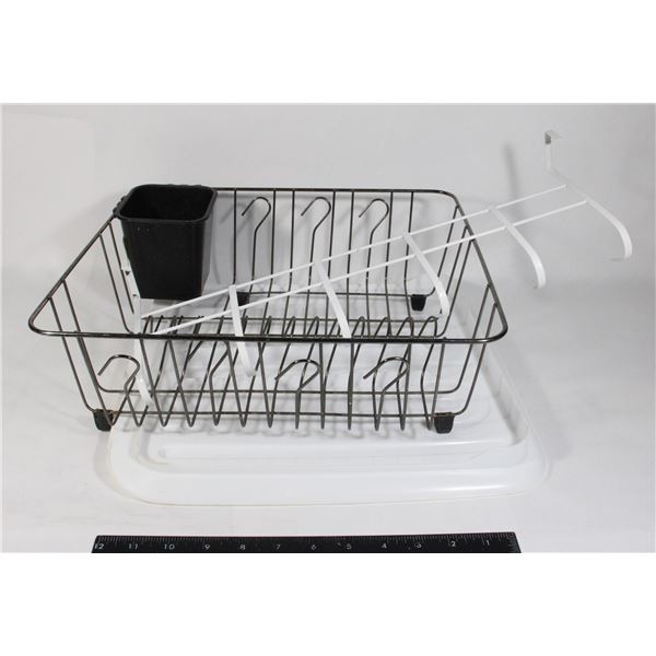 DISH RACK & DOOR CLOTHING HANGER