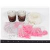 Image 1 : CANDLE SUPPLIES & CANDLE HOLDERS WITH CANDLES