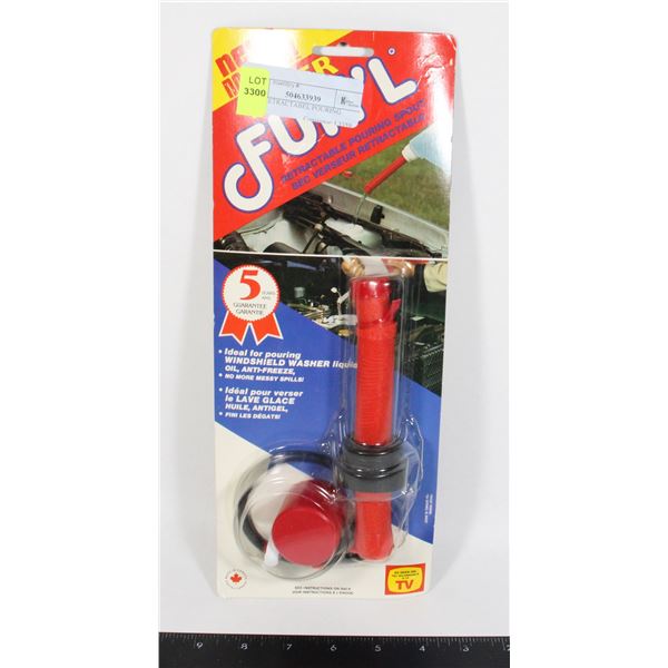 FIN'L RETRACTABLE POURING SPOUT