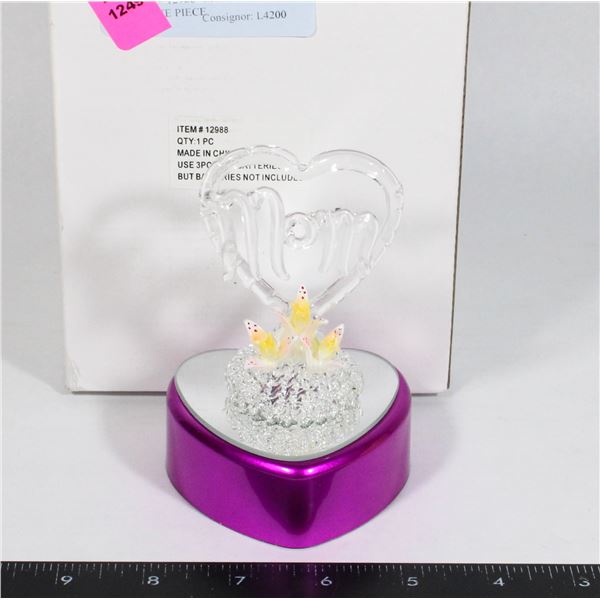 NEW ITEM # 12988 "MOM" DECORATIVE PIECE