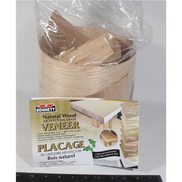 BENNETT NATURAL WOOD VENEER 60CM X 2.5M
