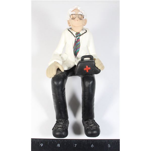 DOCTOR RESIN SHELF SITTER FIGURE