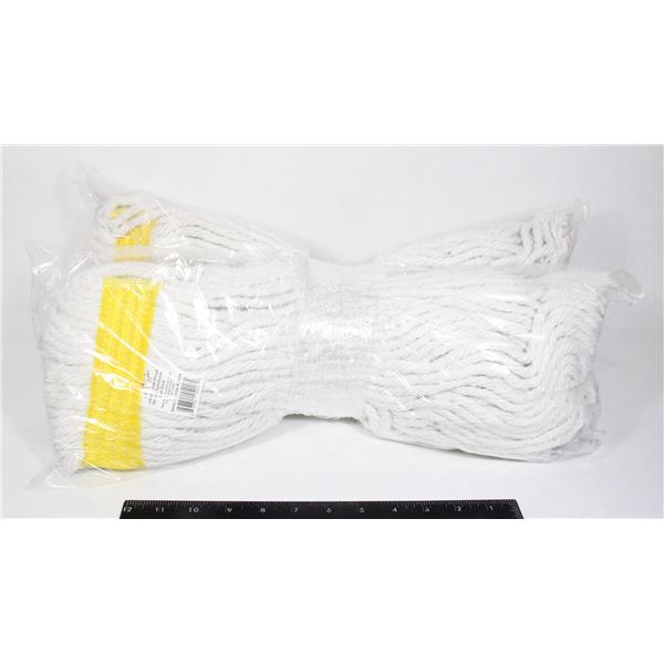 SPARTANO PAIR OF MOP HEADS BRAND NEW