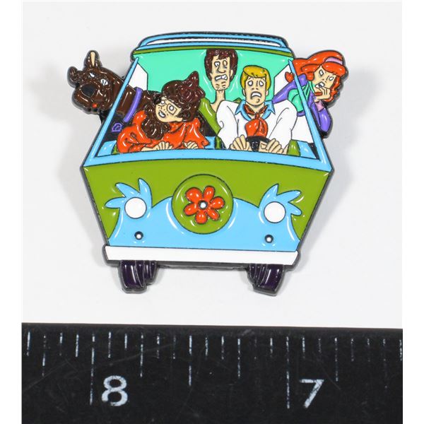 NEW SCOOBY DOO THEME SCOOBY GANG LAPEL PIN