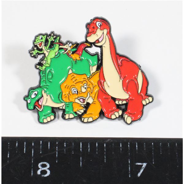 NEW LAND BEFORE TIME THEME LAPEL PIN
