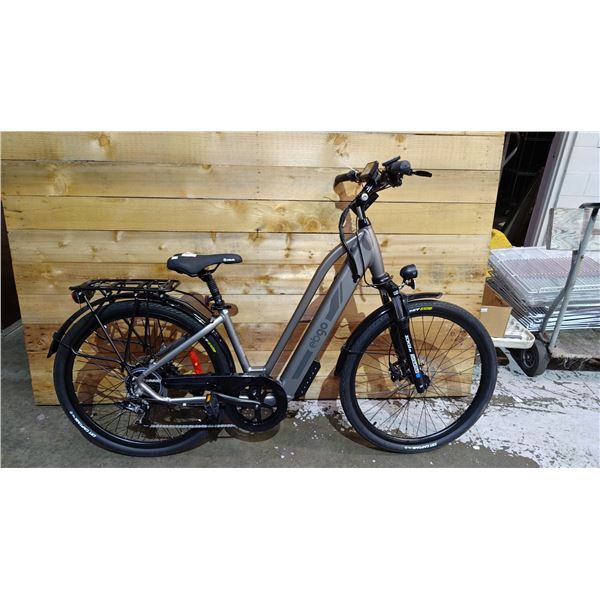 *TESTED WORKING* EBGO CC47 GREY E-BIKE WITH 500 WATT 48V BATTERY & KEYS (NO CHARGER)